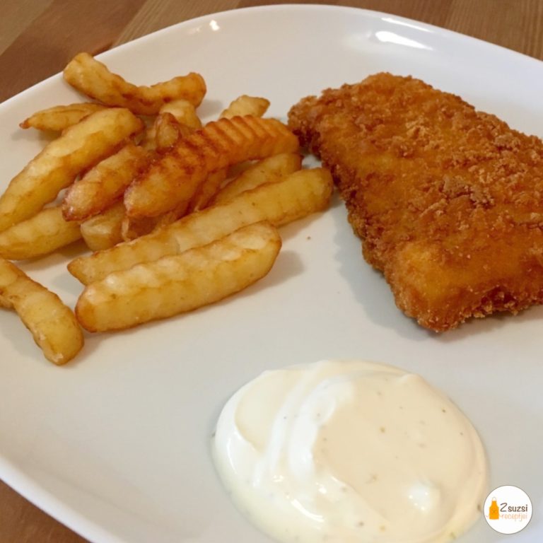 Gluténmentes fish and chips