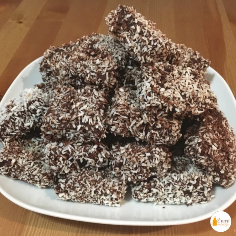 Gluténmentes kókusz kocka