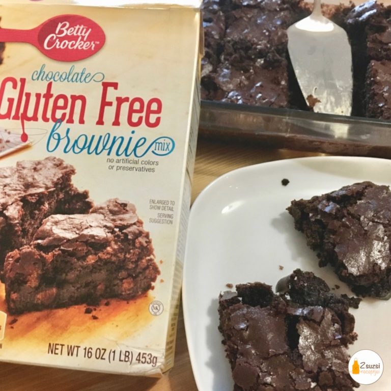 Amerikai gluténmentes lustaság brownie