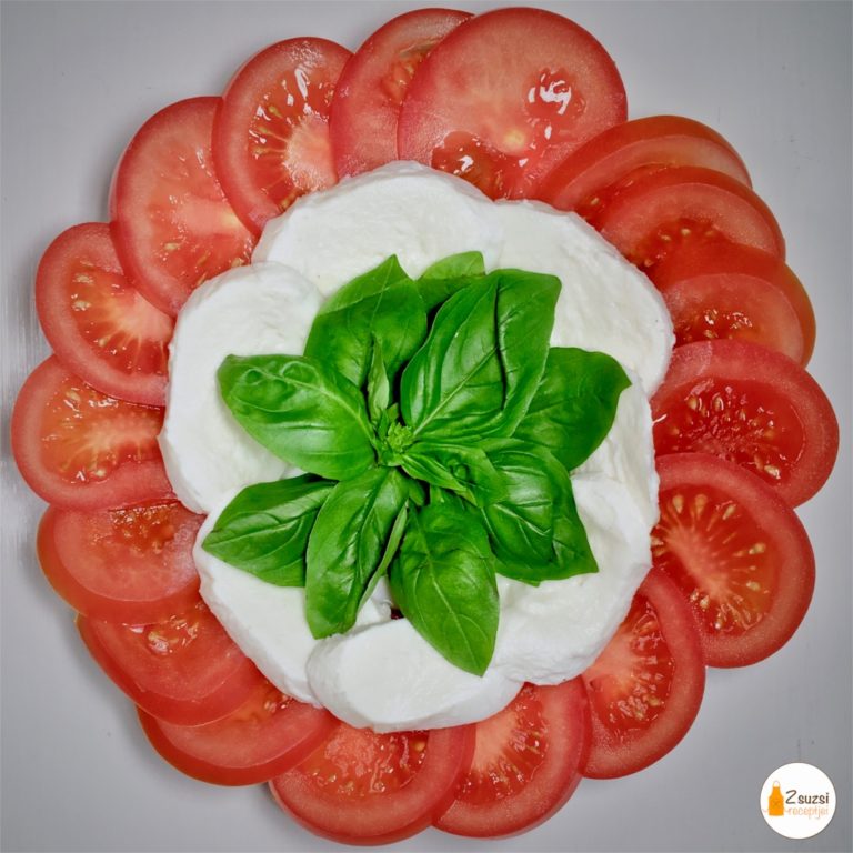 Tricolore (kokárda) saláta